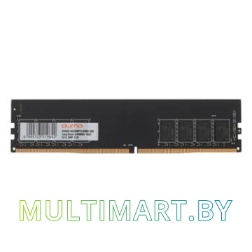 Оперативная память QUMO 8GB DDR4 PC4-19200 (QUM4U-8G2400P16)
